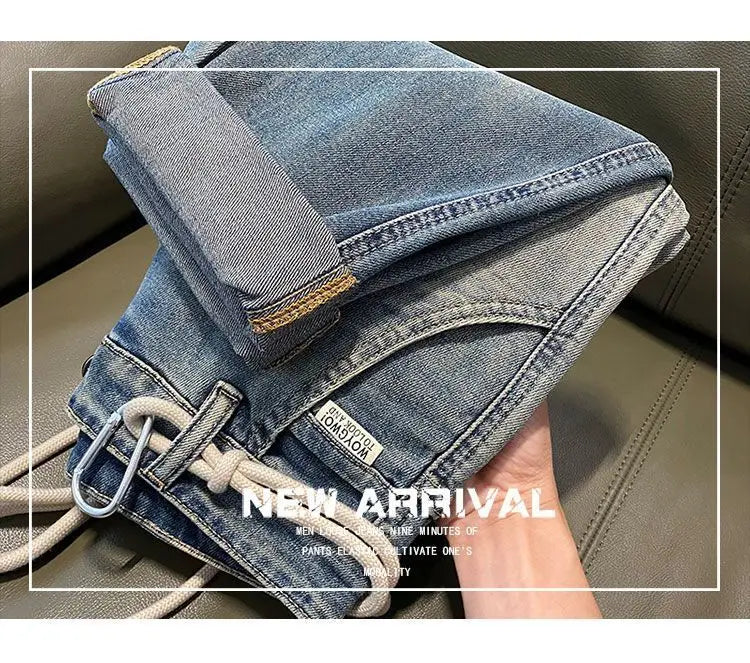 PENDRA End Drawstring Gradual Jeans