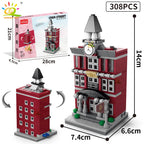 PENDRA Architecture Coffee Store Building Set