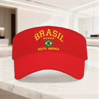 PENDRA Flag Brazil Print Top