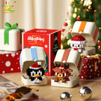 PENDRA Elk Deer Santa Building Set
