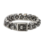 PENDRA Twin Wolf Twisted Stainless Steel Cuff Bracelet