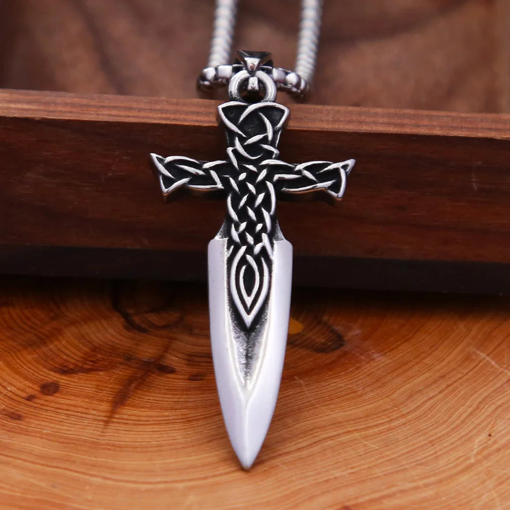 PENDRA Nordicblade Viking Sword Pendant Necklace