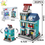 PENDRA Architecture Coffee Store Building Set