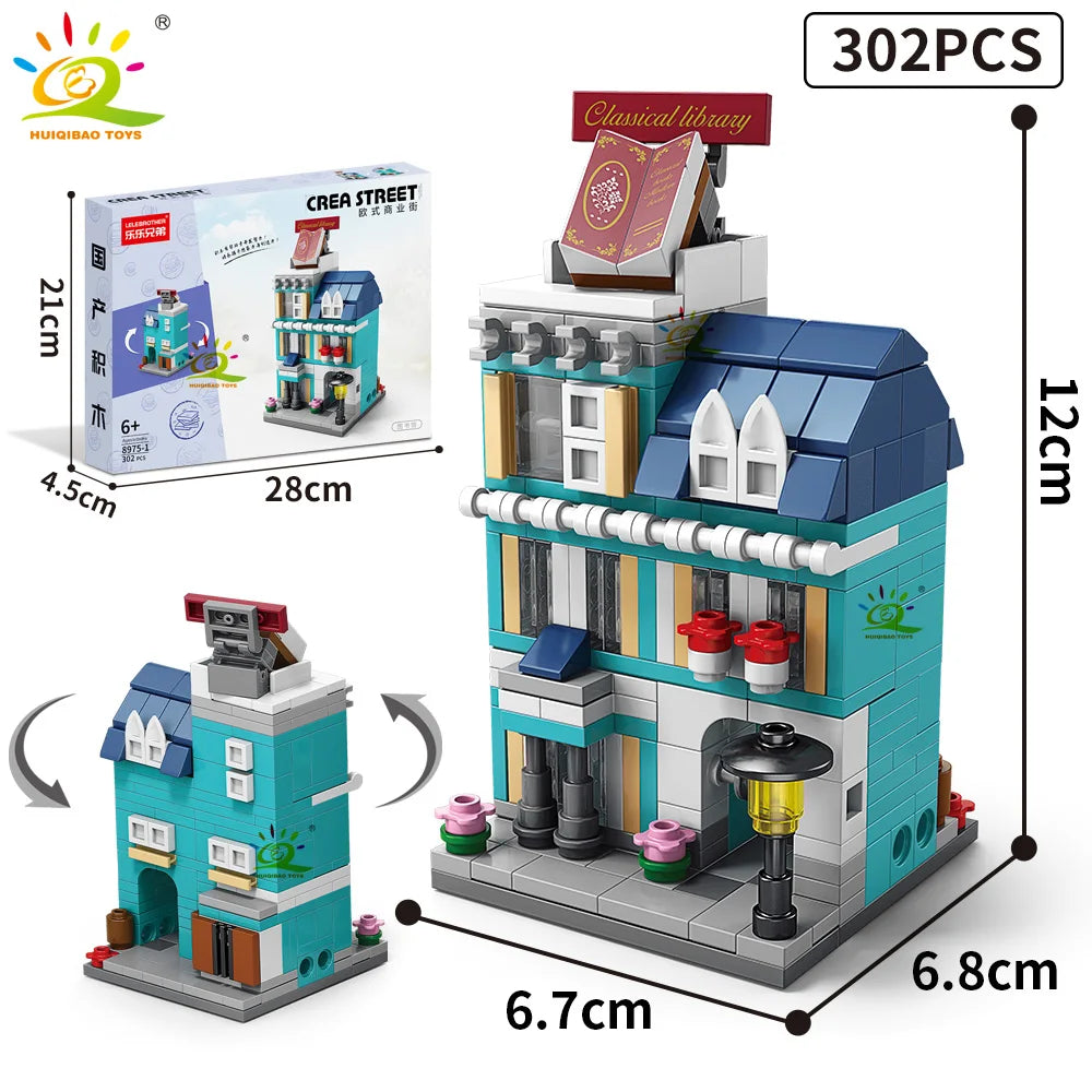 PENDRA Architecture Coffee Store Building Set
