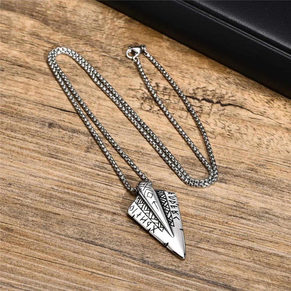 PENDRA Rune Vintage Punk Necklace
