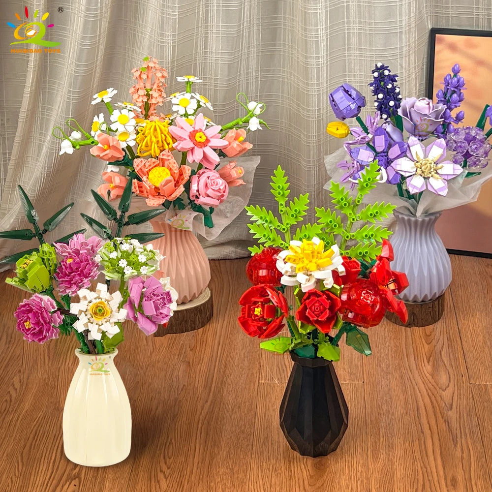 PENDRA Eternal Bouquet Floral Building Set