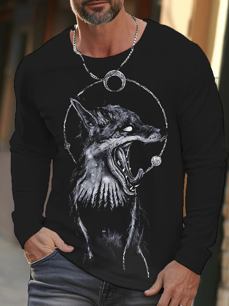 PENDRA Warm Wolf T-Shirt
