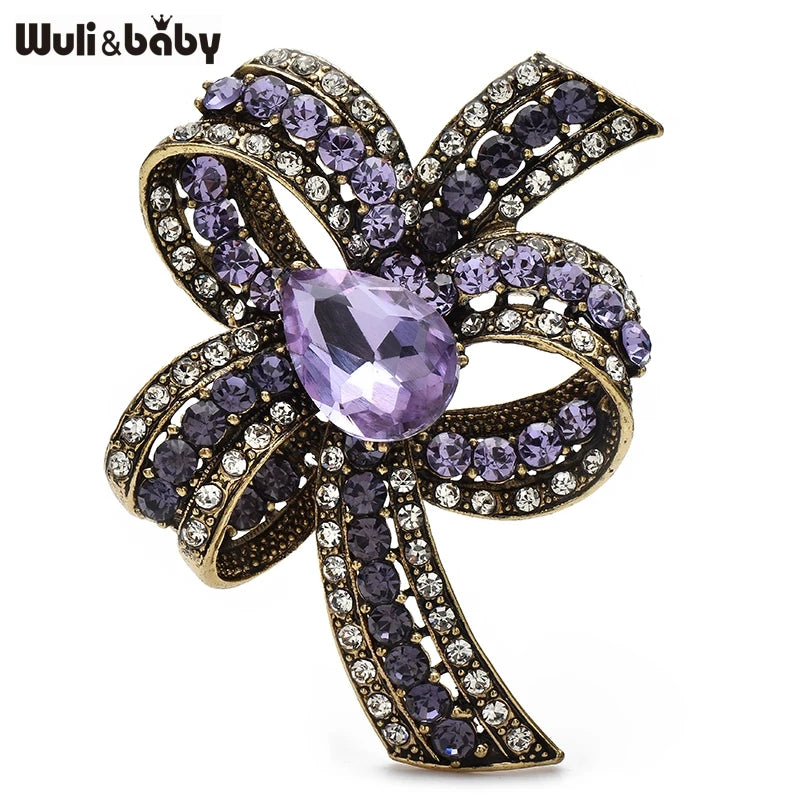 PENDRA Florielle27 Crystal Brooch