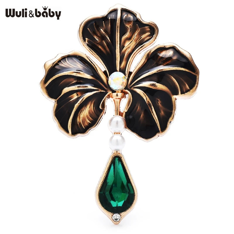 PENDRA Florielle7 Floral Brooch