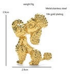 PENDRA Cute Dog Brooch