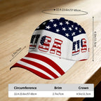 PENDRA Snapback American Flag Baseball Cap