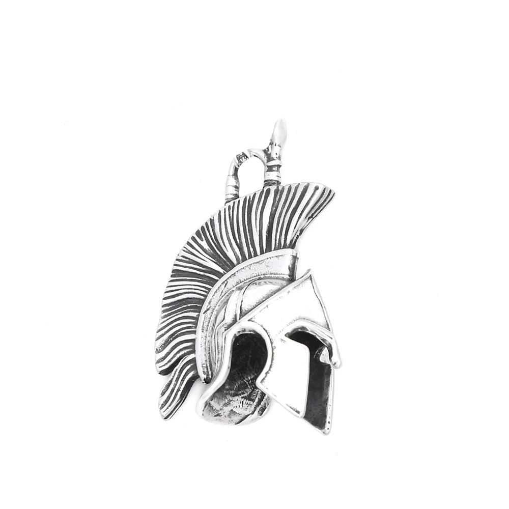 PENDRA Spartan Warrior 3D Pendant Necklace