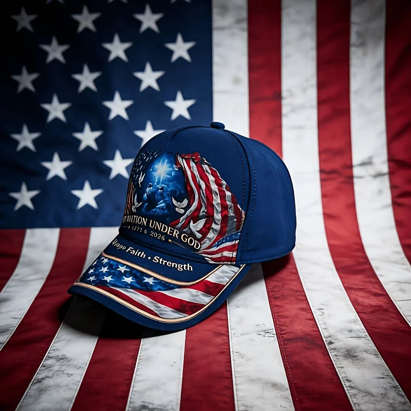 PENDRA Patriotic Baseball Celebrating Cap