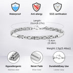 PENDRA Thin Byzantine Bracelet