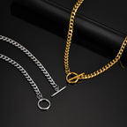 PENDRA Cuban Curb Miami Chain Necklace