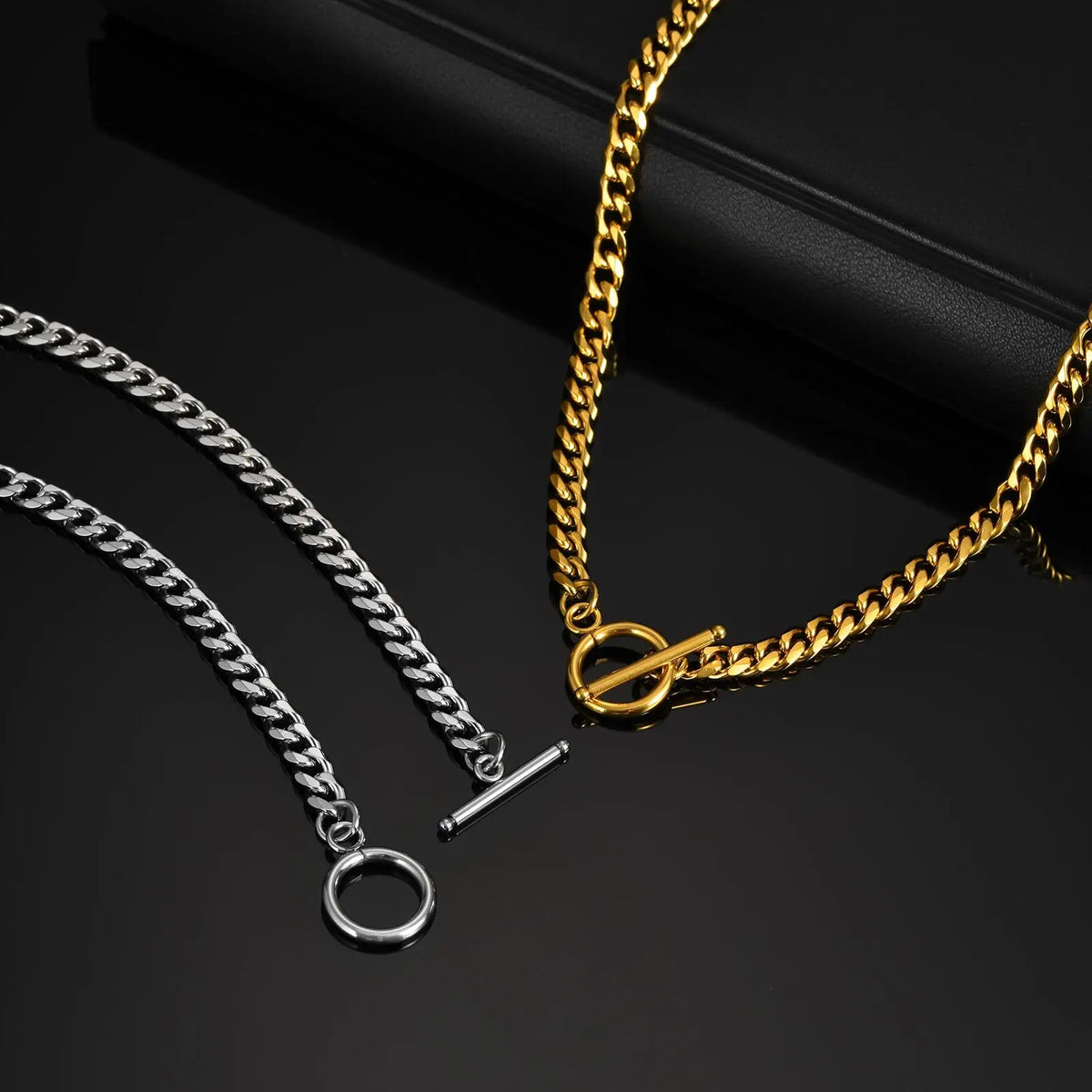 PENDRA Cuban Curb Miami Chain Necklace