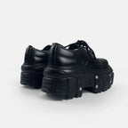 PENDRA Leather Platform Spanish Shoes
