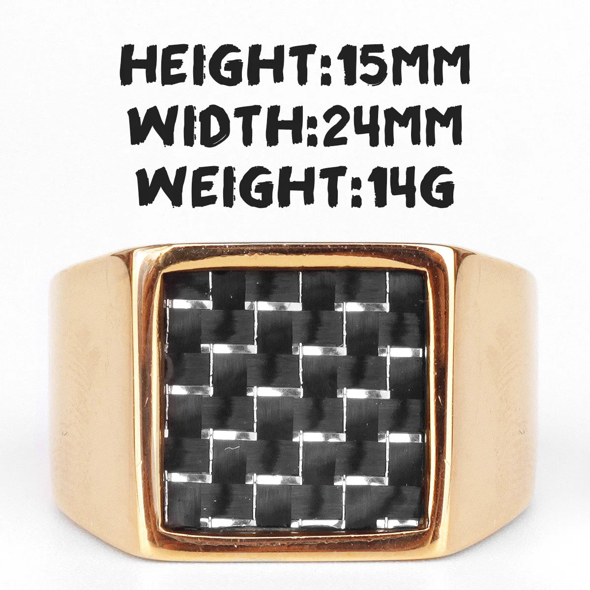 PENDRA Elegant Classics Boyfriend Steel Ring