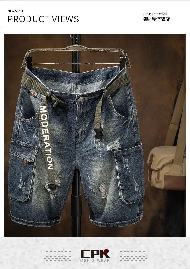 PENDRA Thin Multi Pocket Shorts