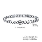 PENDRA Compass Circle Bracelet