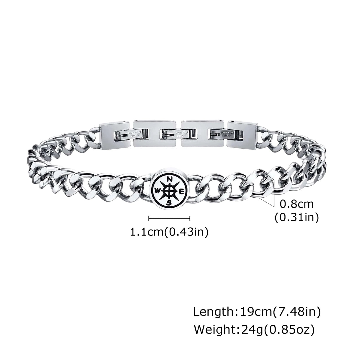 PENDRA Compass Circle Bracelet