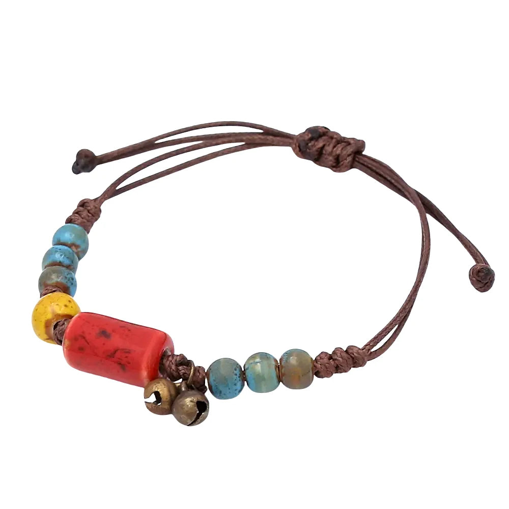 PENDRA Ceramica Vintage Ethnic Handmade Ceramic Bracelet
