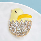 PENDRA Little Chicken In Egg Brooch