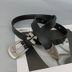 PENDRA Jadearae Genuine Leather Letter Luxury Belt