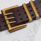 PENDRA Rheaara Leather Western Cowboy Elegant Corset Belt