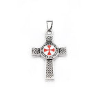 PENDRA Crossshield Stainless Steel Cross Shield Pendant