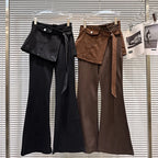 PENDRA Micro Flared Fake Two Pants
