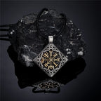 PENDRA Celtic Knot Gold Steel Necklace