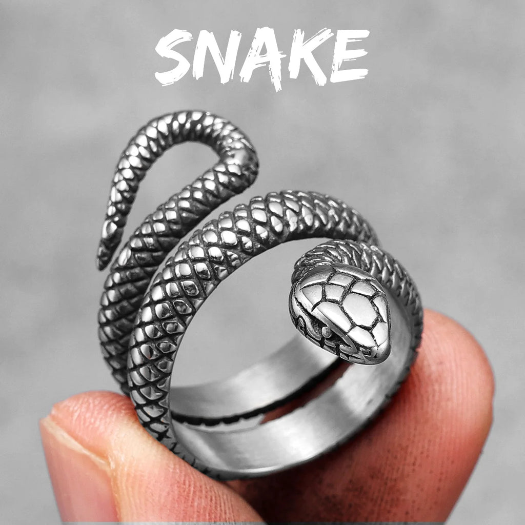 PENDRA Biker Steel Ring