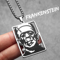 PENDRA Frankenstein Sweater Steel Necklace