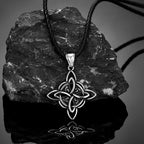 PENDRA Celtic Knot Rune Punk Necklace