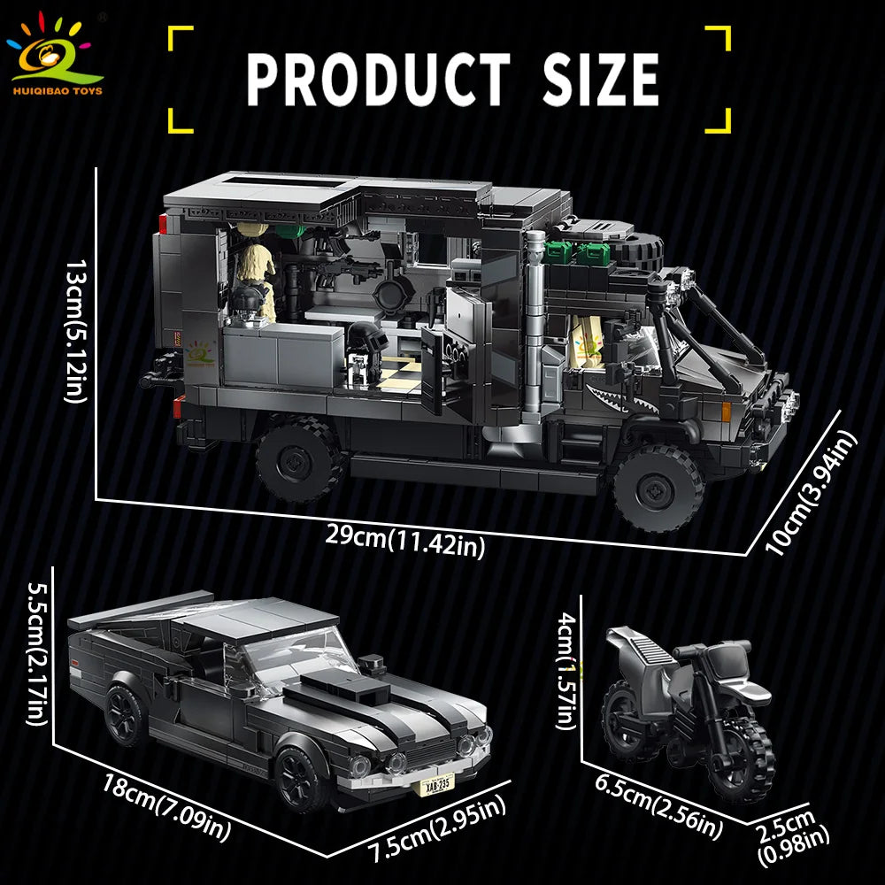 PENDRA Camper Tow Trailer Building Set