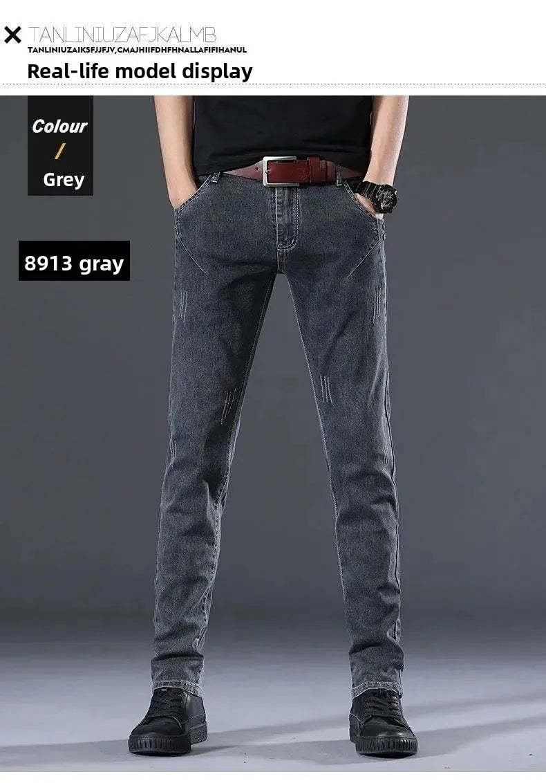 PENDRA Velvet Straight Brushed Trousers