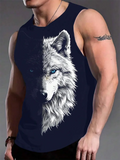 PENDRA Sports Lion Print Tank Top