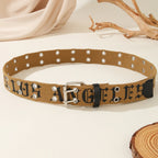 PENDRA Orlayne Canvas Pin Buckle Minimal Belt