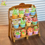 PENDRA Succulent Potted Floral Building Set