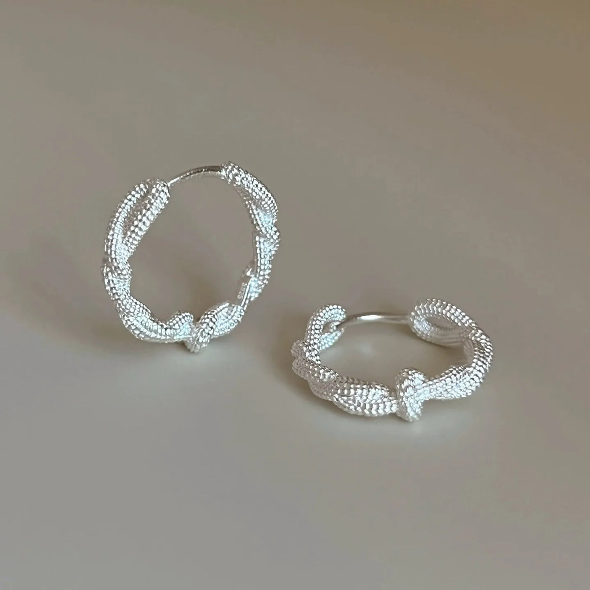 VENTFILLE 925 Sterling Silver Geometry Studs Earring for Women Splicing Korean Hip Hop Versatile Jewelry Gift Dropshipping