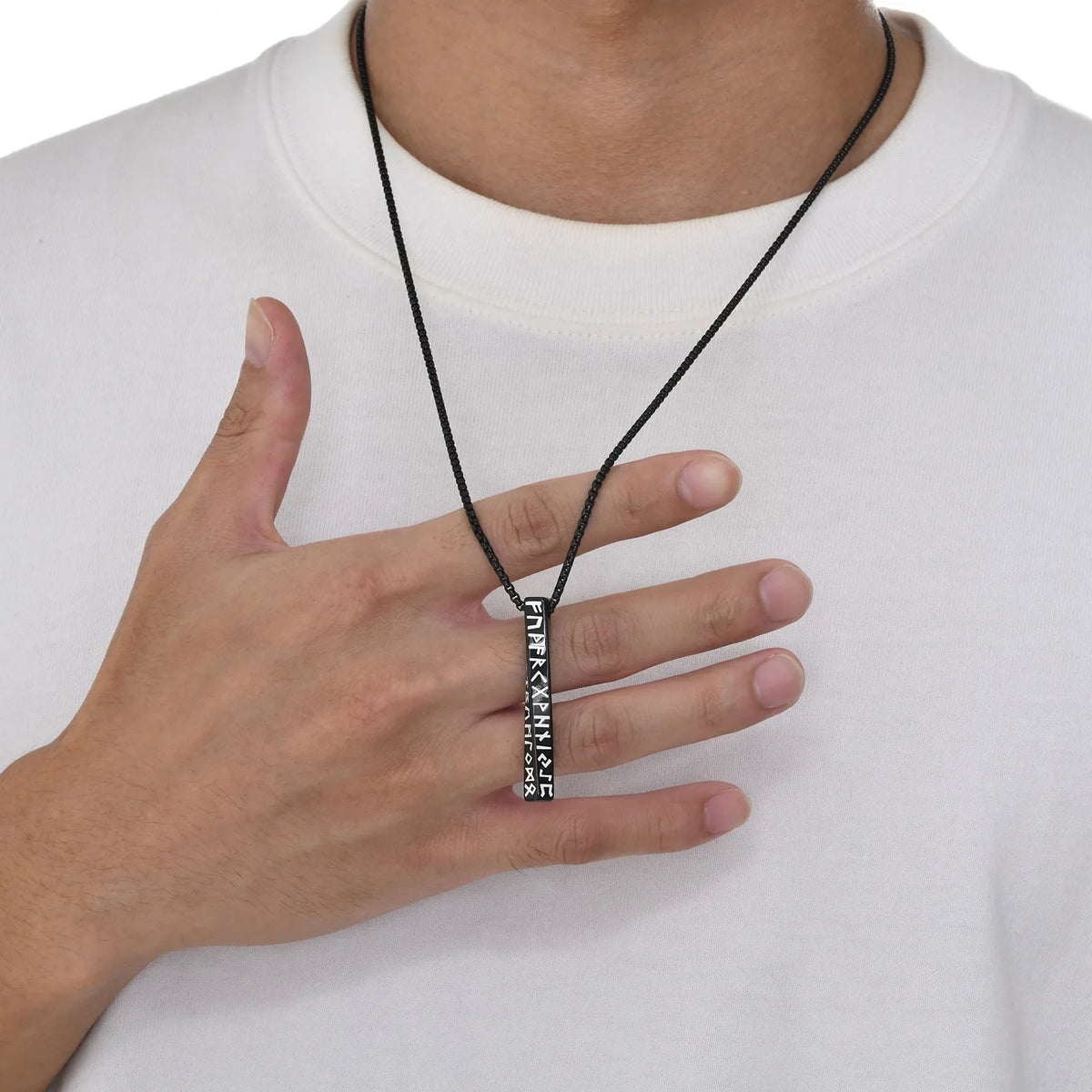 PENDRA Mobius Viking Valknut Pendant Necklace