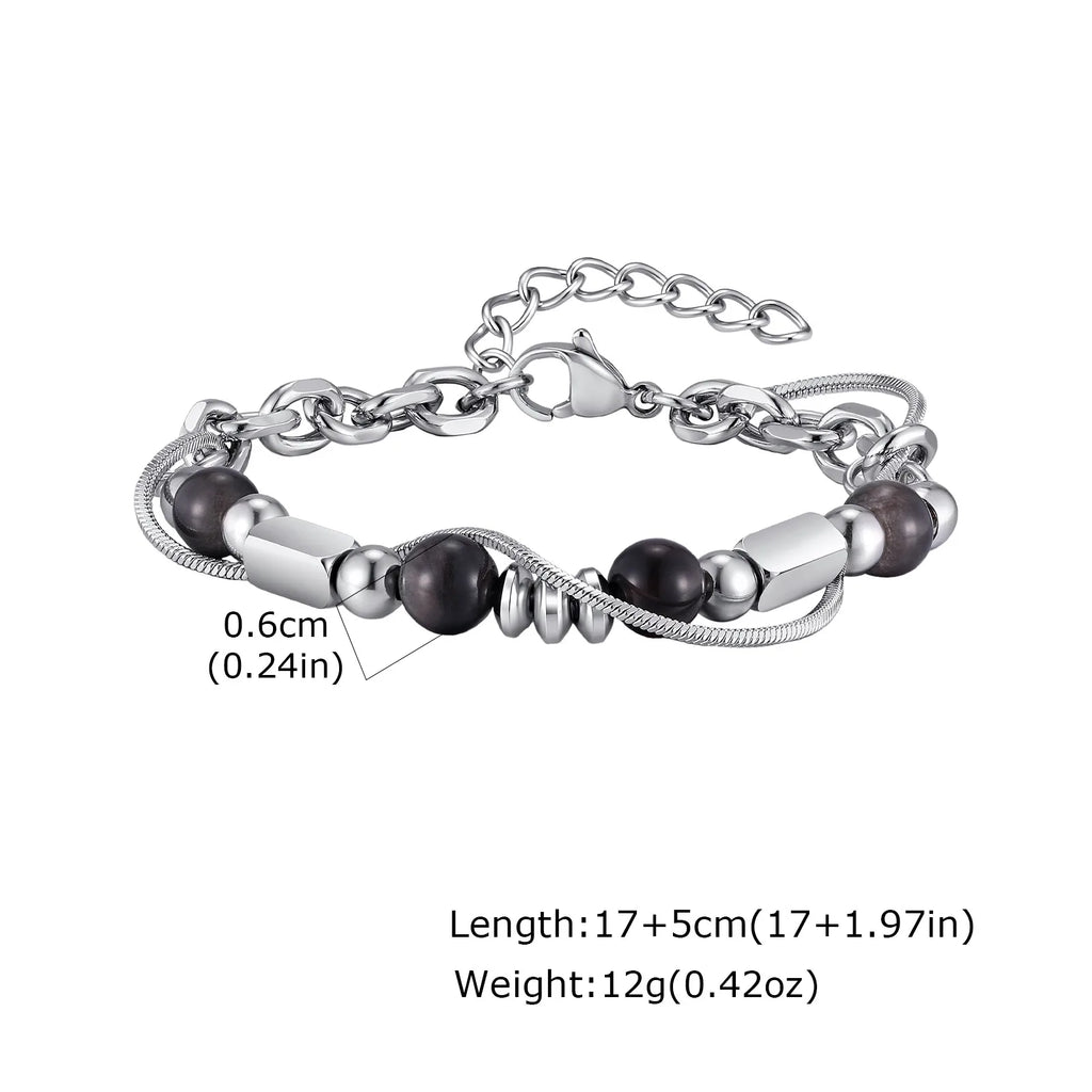 PENDRA Beaded Splicing Bracelet