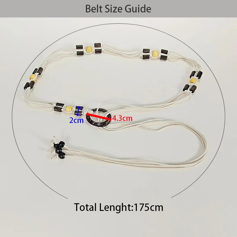 PENDRA Noraine Boho Braided Belt