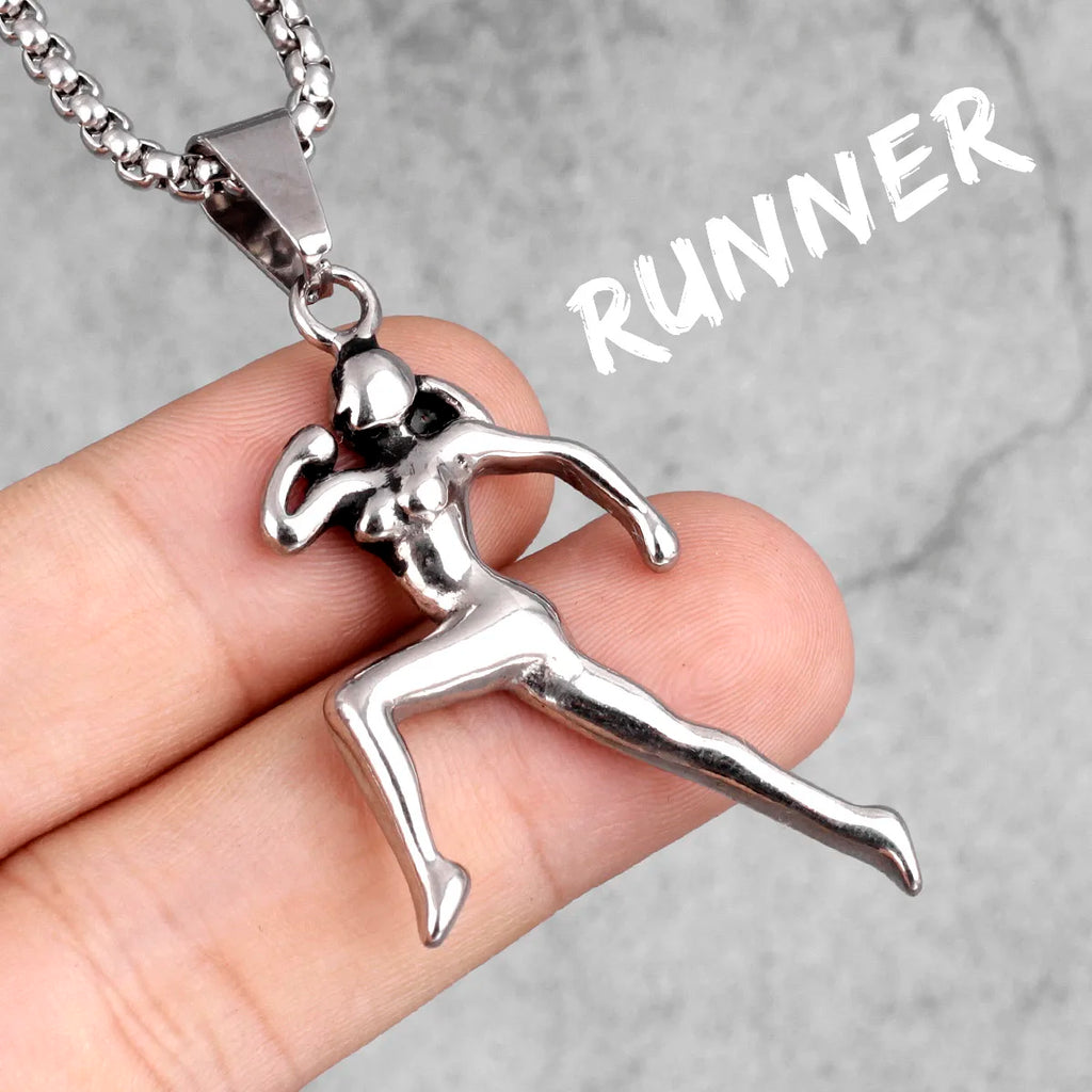 PENDRA Wrenmire Fitness Motif Necklace