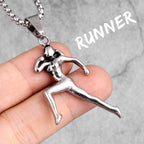 PENDRA Wrenmire Fitness Motif Necklace