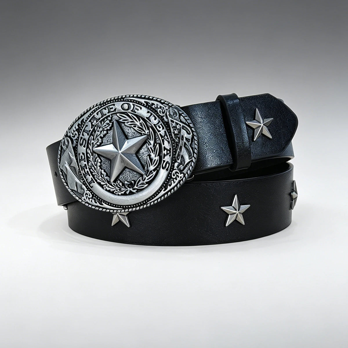 Subculture Harajuku Style Punk Studded Cross Belt Burst Pattern Hip Hop Street Style Men's Belt Rock Party Music Festival Belt