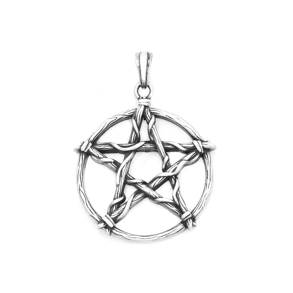 PENDRA Davidstar Stainless Steel Star of David Pendant