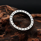 PENDRA Futhark Stainless Steel Viking Rune Ring
