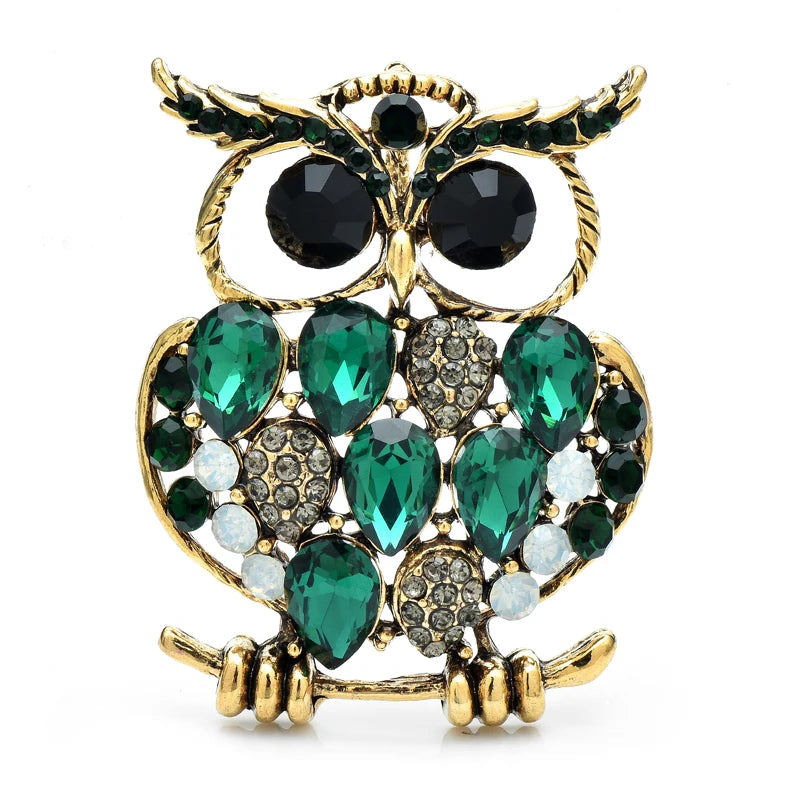 PENDRA Aveline5 Rhinestone Brooch